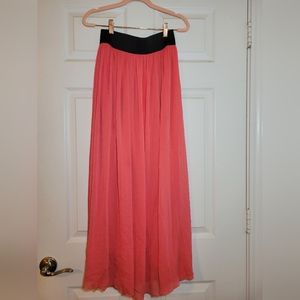 Coral Maxi Skirt